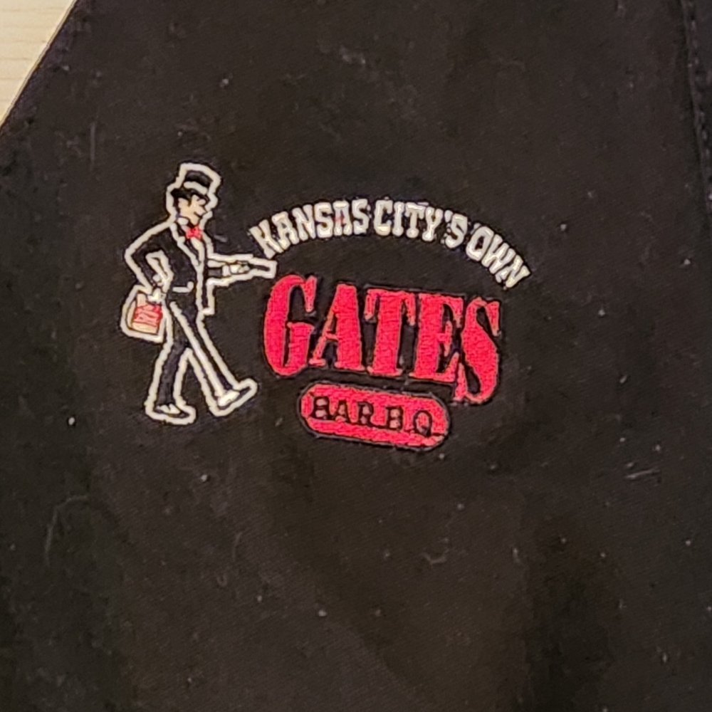 Gates BBQ, Authentic genuine Employee apron. Kansas City BBQ, pre-owned